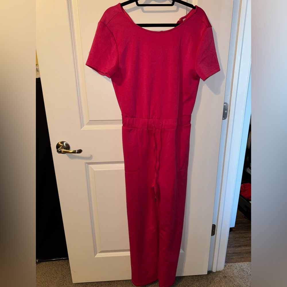 Elegant pink Jumpsuit